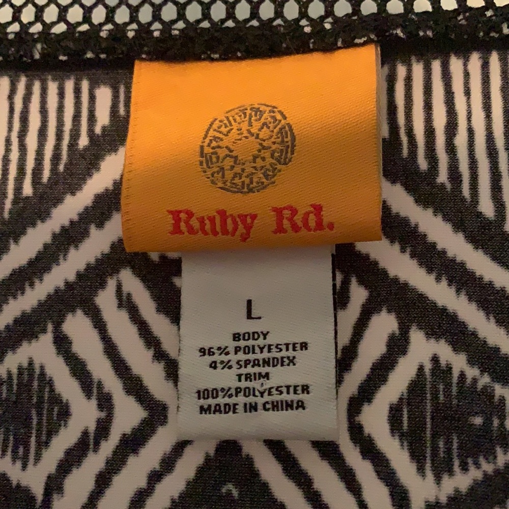 Ruby Rd patterned shirt - Picture 2 of 3